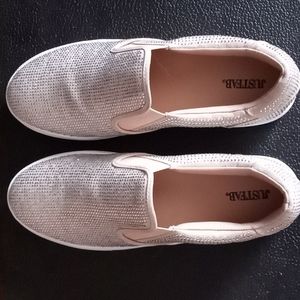 Sparkle slip on sneaker